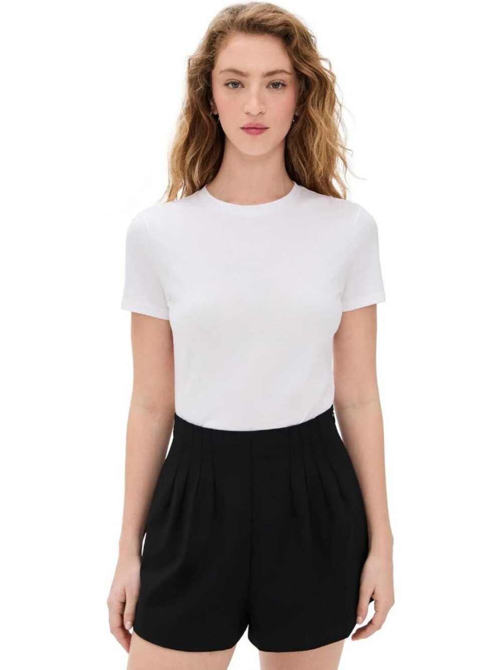 Chic Women's Tiny Tee - Soft Fabric, Stylish Fit, Perfect for Layering & Casual